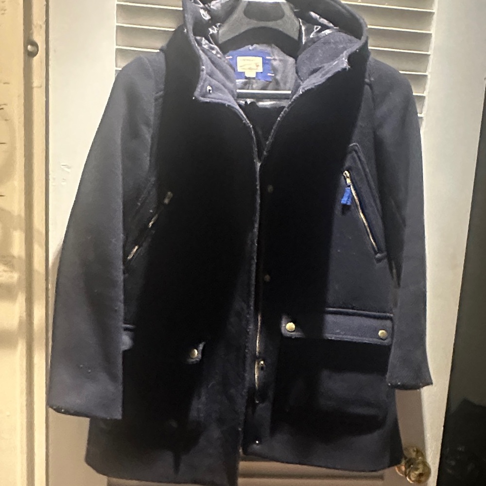Crewcuts Midnight Blue Hooded Jacket